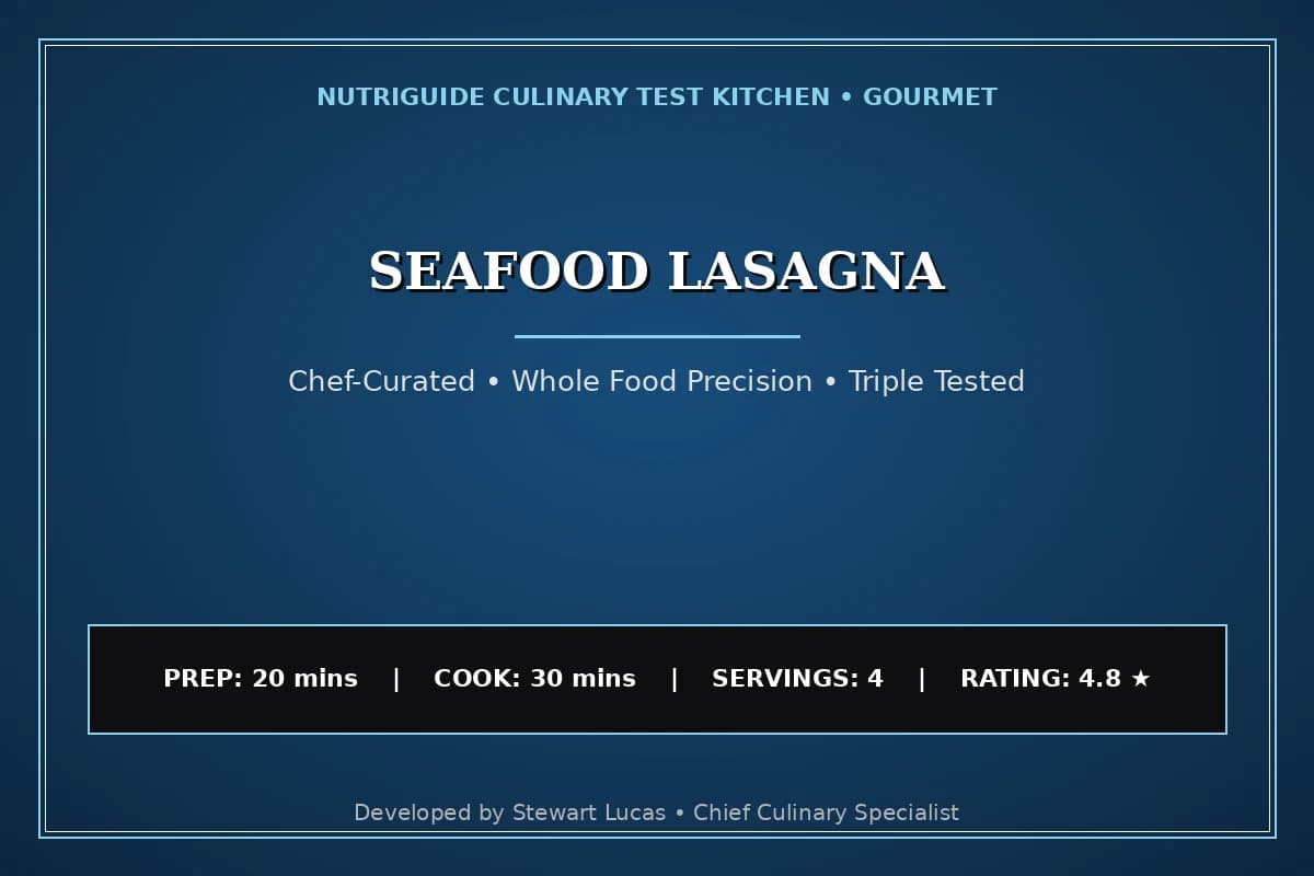 Seafood Lasagna