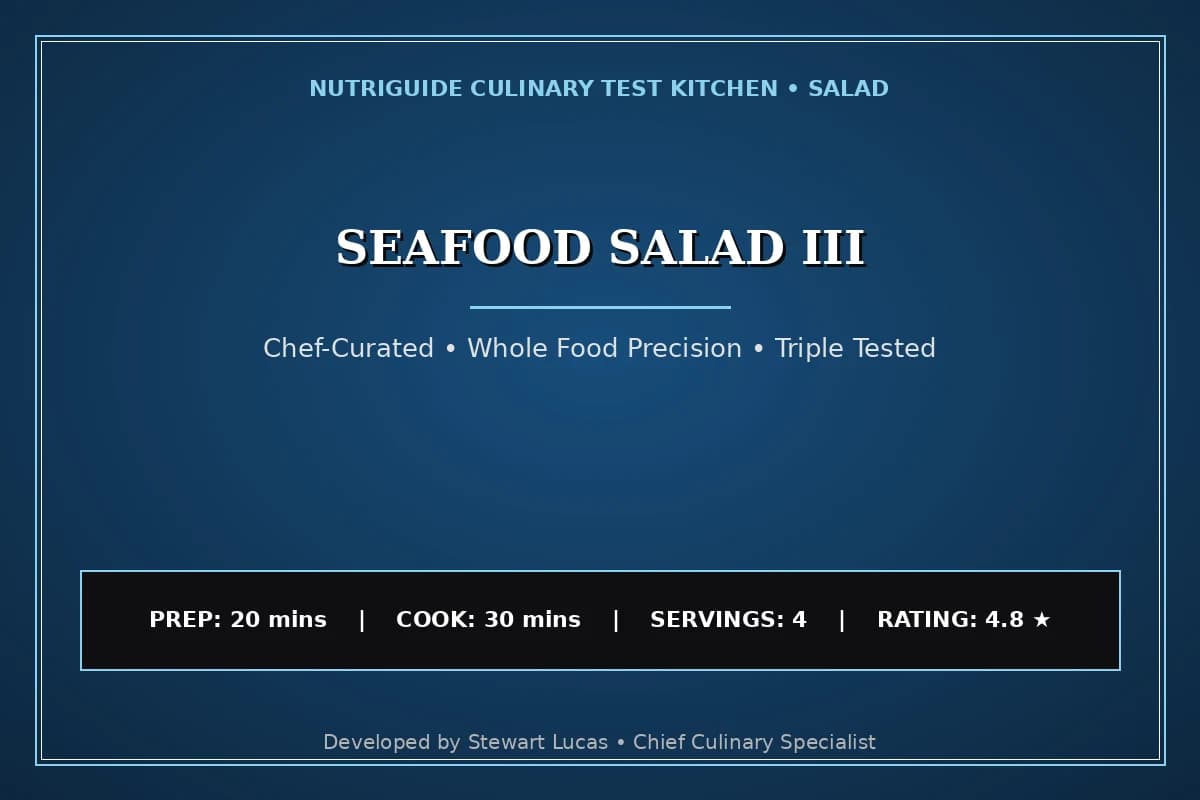Seafood Salad Iii