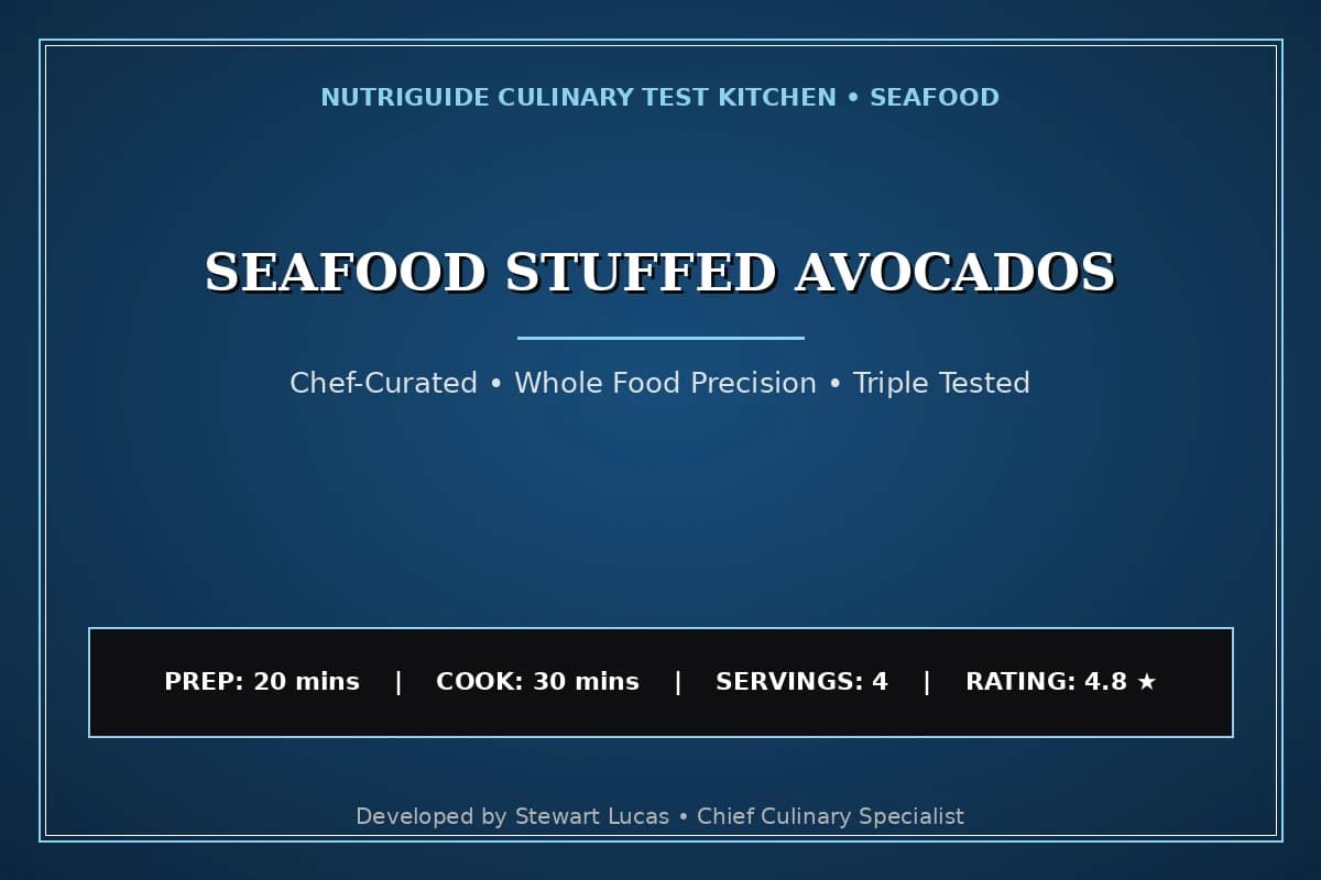 Seafood Stuffed Avocados