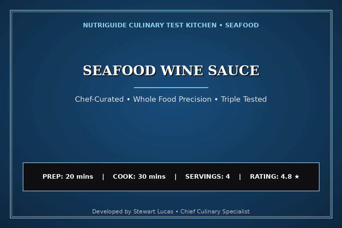 Seafood Wine Sauce