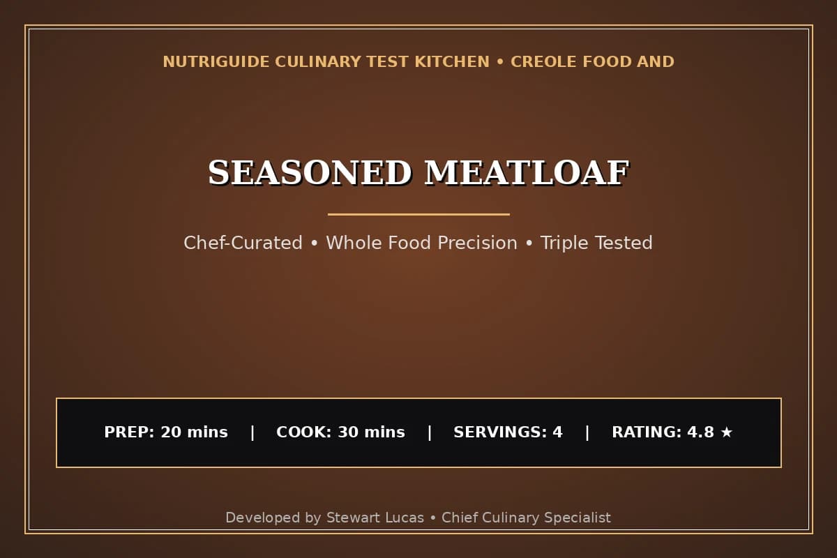Seasoned Meatloaf