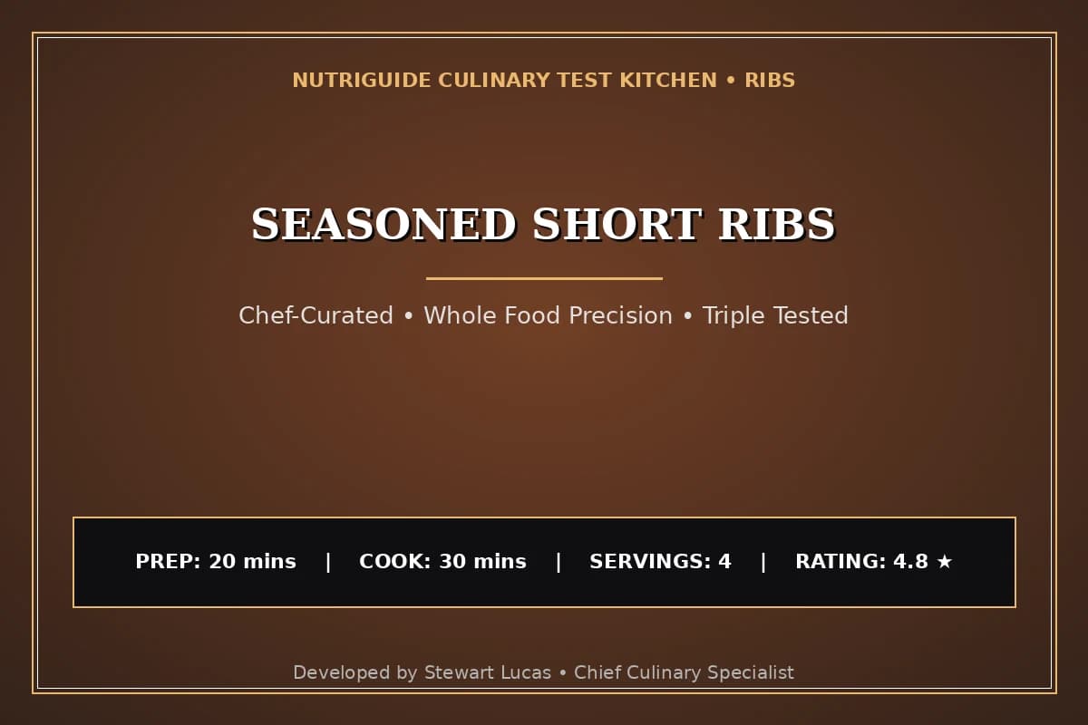Seasoned Short Ribs