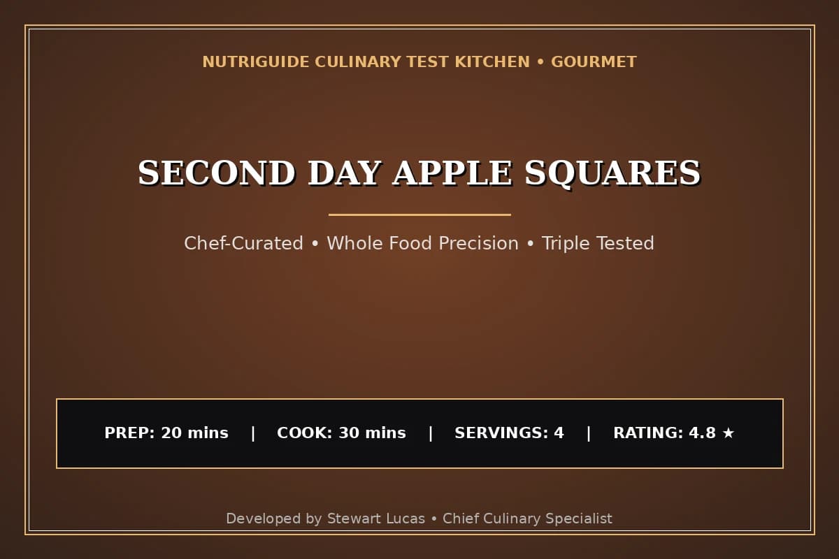 Second Day Apple Squares