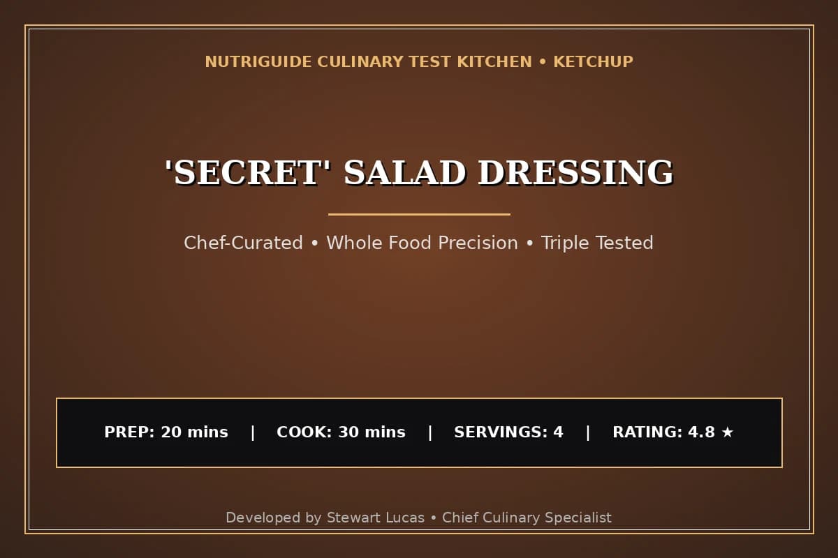 'Secret' Salad Dressing