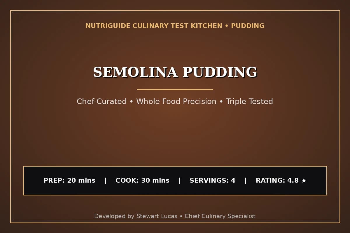 Semolina Pudding