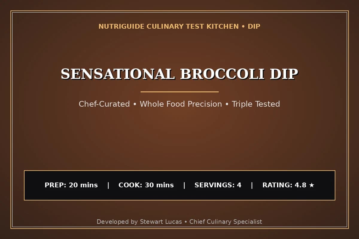 Sensational Broccoli Dip