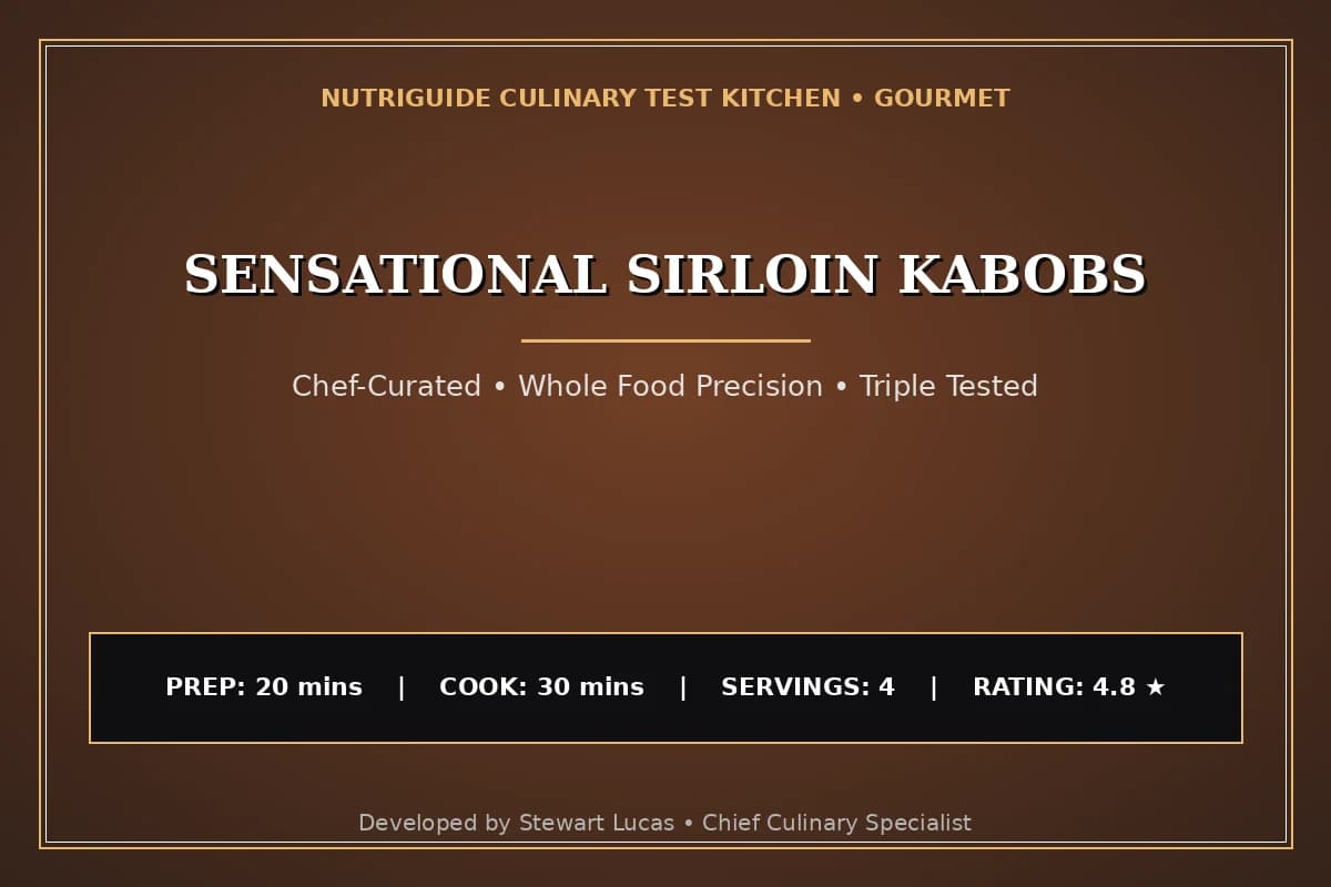 Sensational Sirloin Kabobs