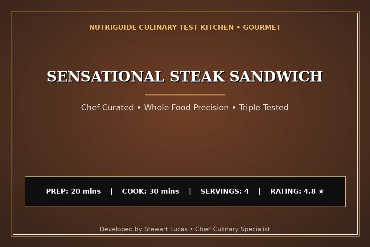 Sensational Steak Sandwich