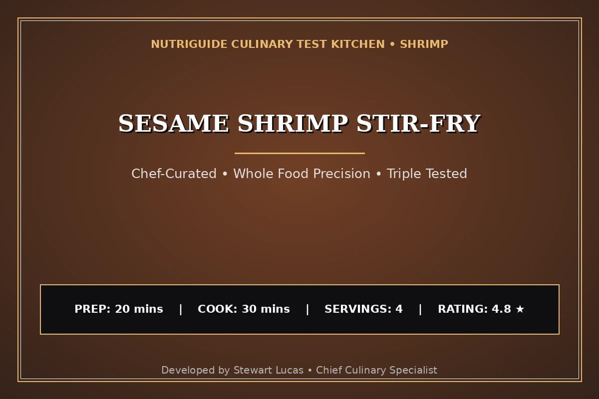 Sesame Shrimp Stir-Fry