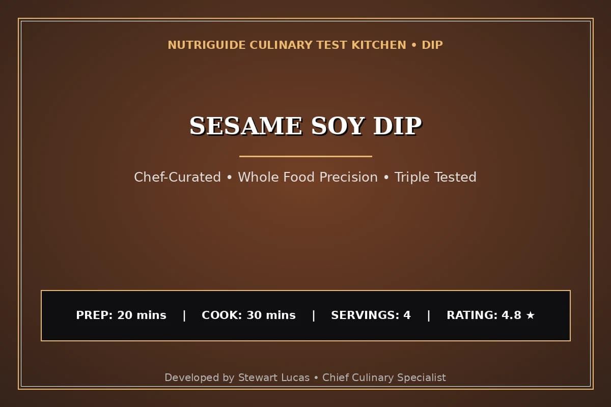 Sesame Soy Dip