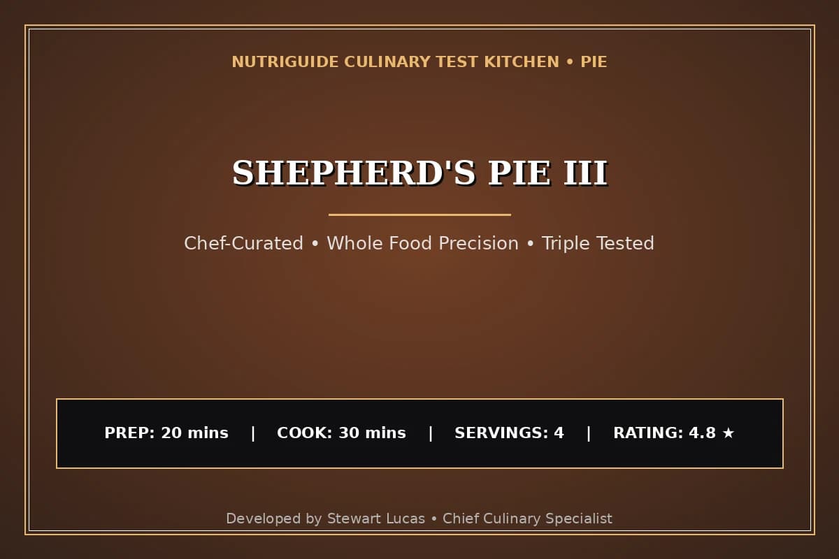 Shepherd'S Pie Iii