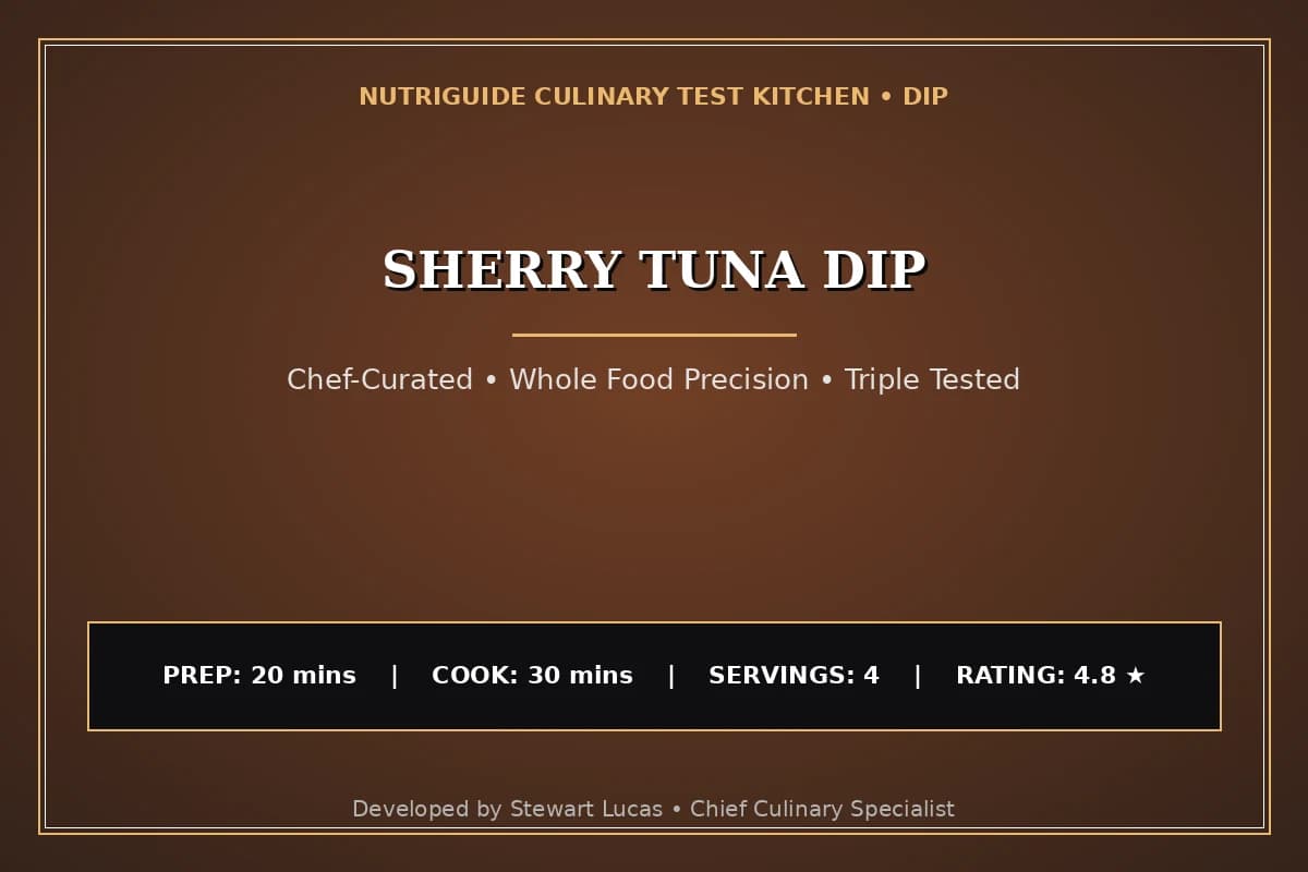 Sherry Tuna Dip