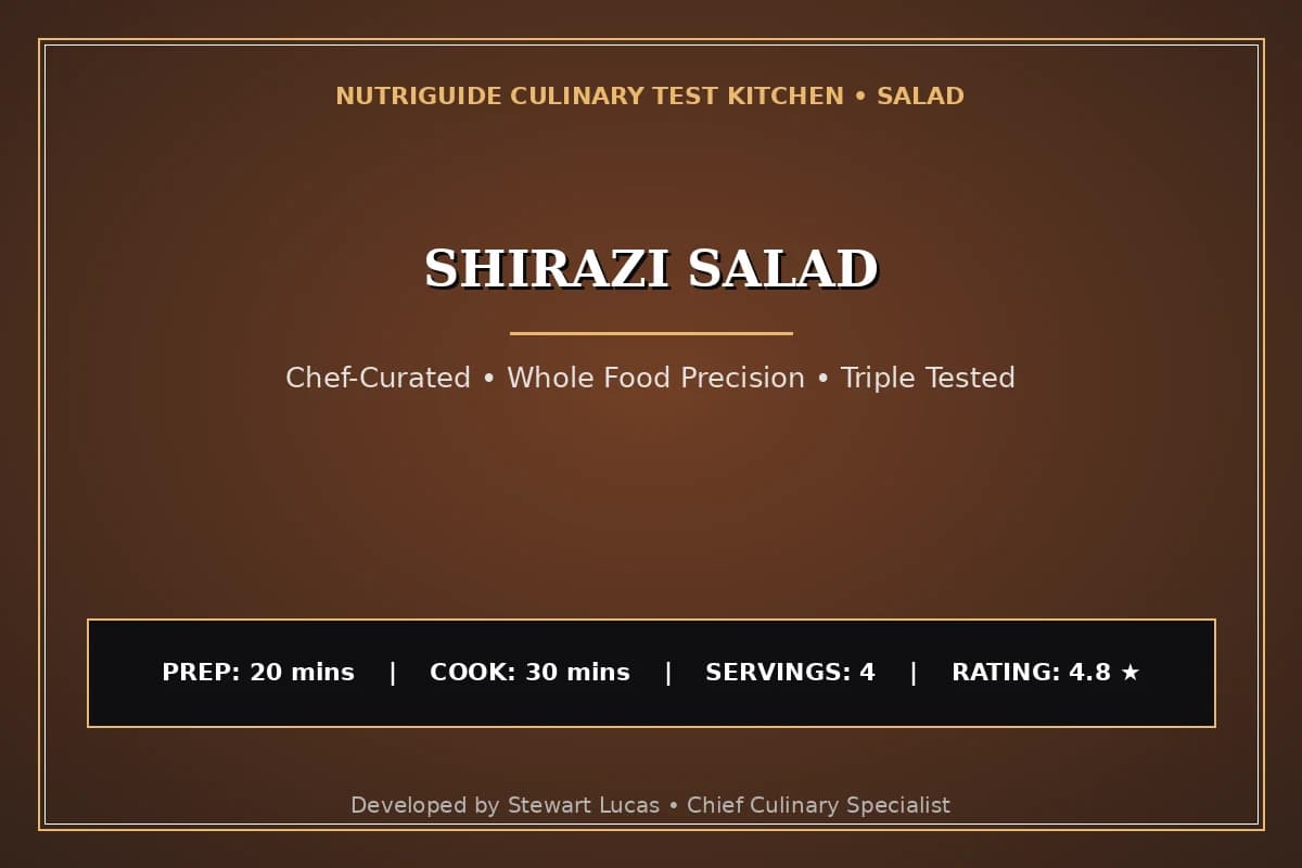 Shirazi Salad