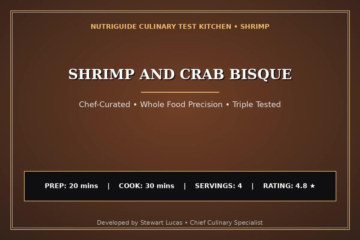 Shrimp And Crab Bisque