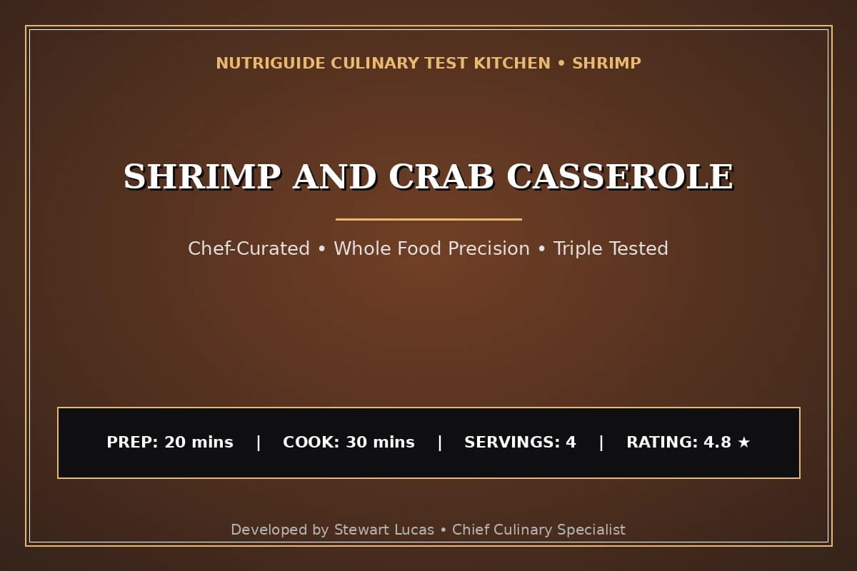 Shrimp And Crab Casserole