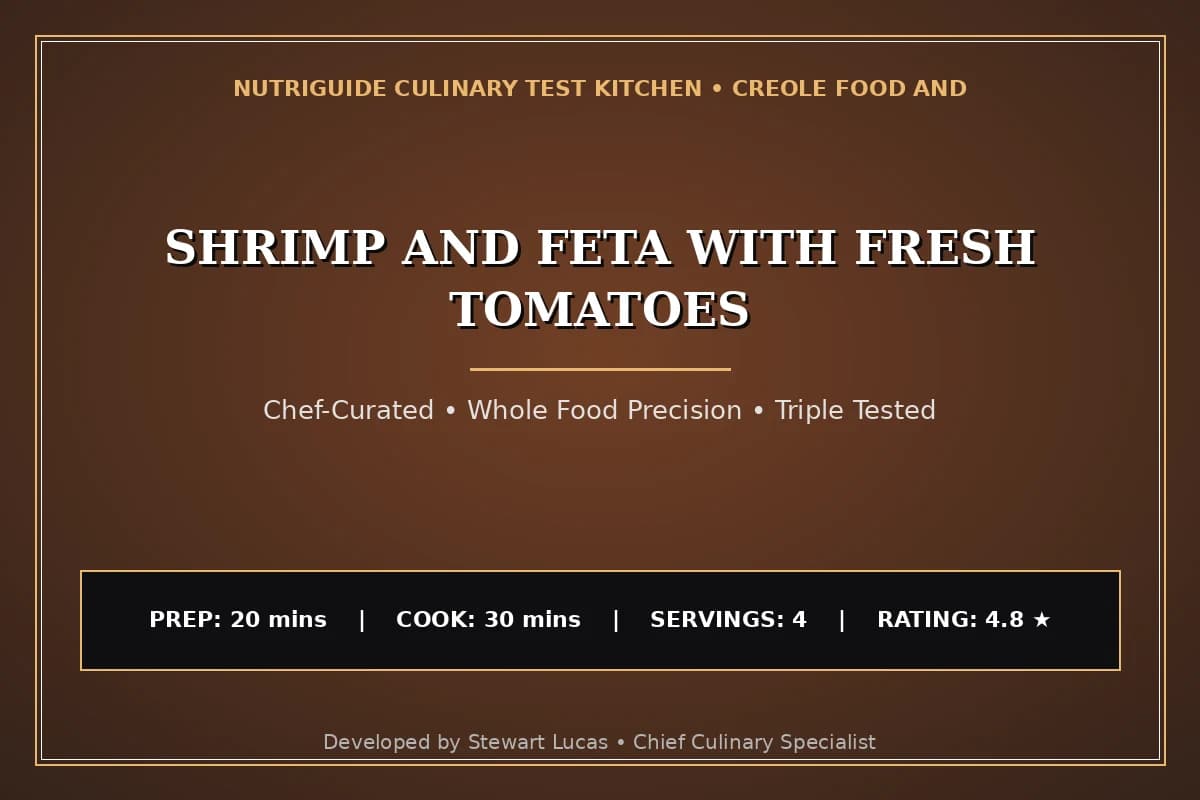 Shrimp And Feta With Fresh Tomatoes