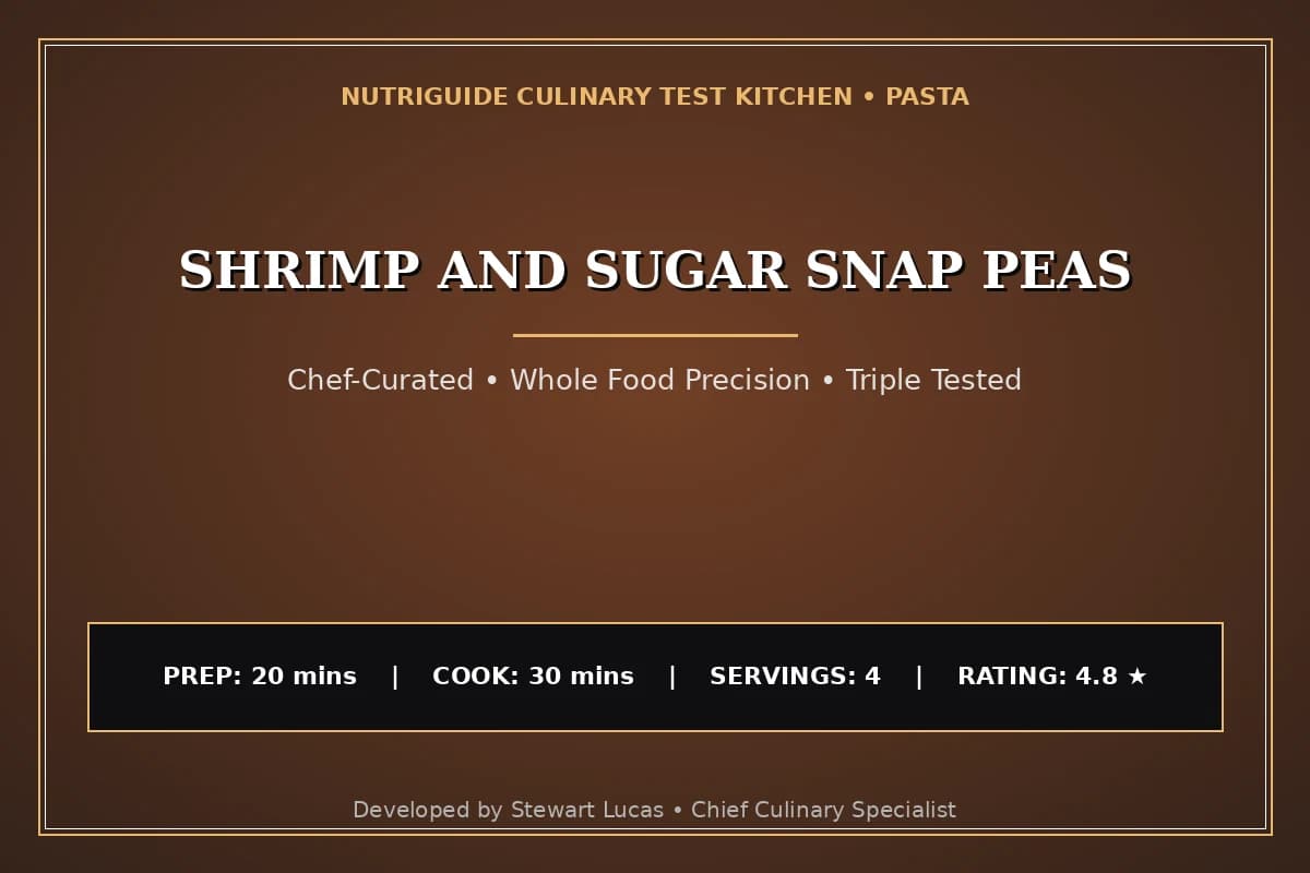 Shrimp And Sugar Snap Peas