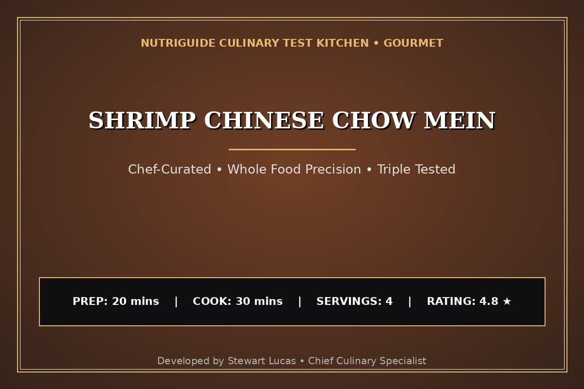 Shrimp Chinese Chow Mein