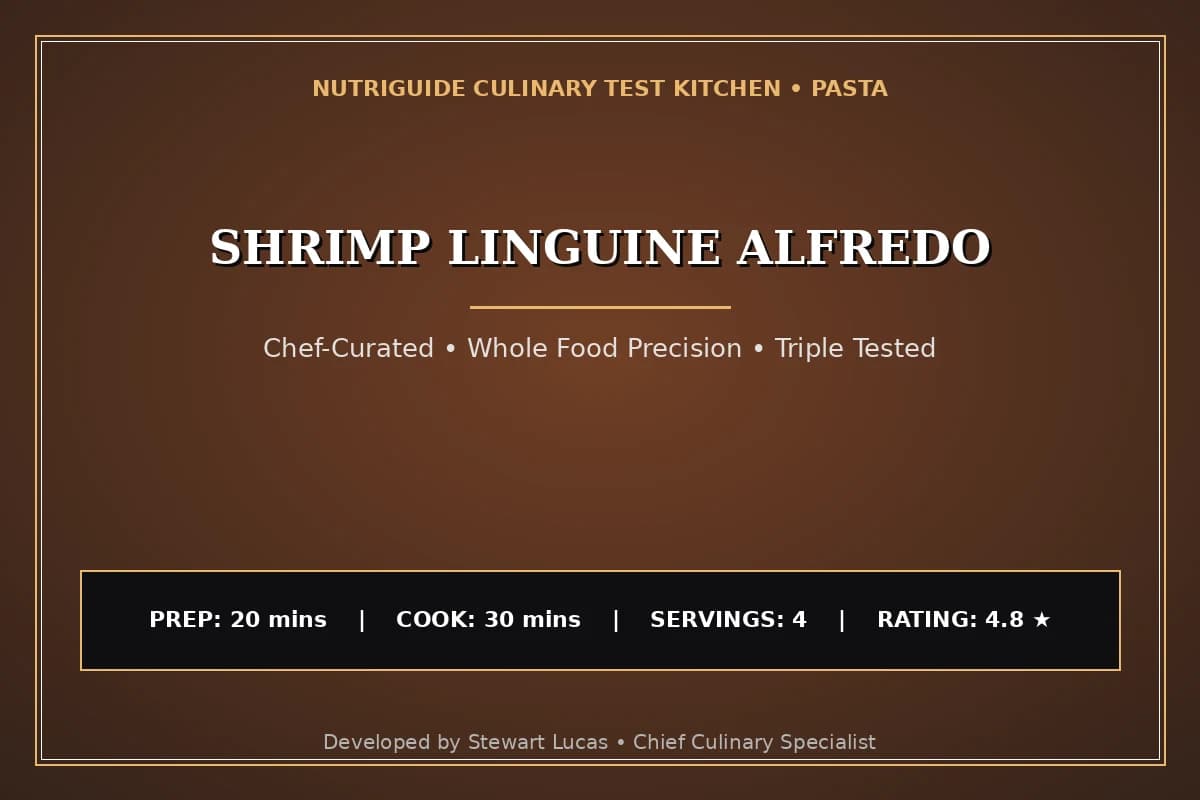 Shrimp Linguine Alfredo