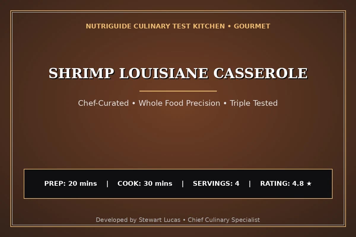 Shrimp Louisiane Casserole