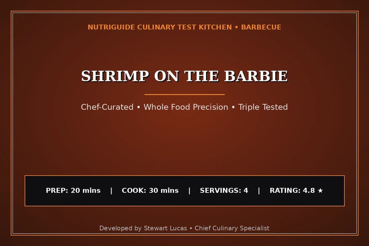 Shrimp On The Barbie