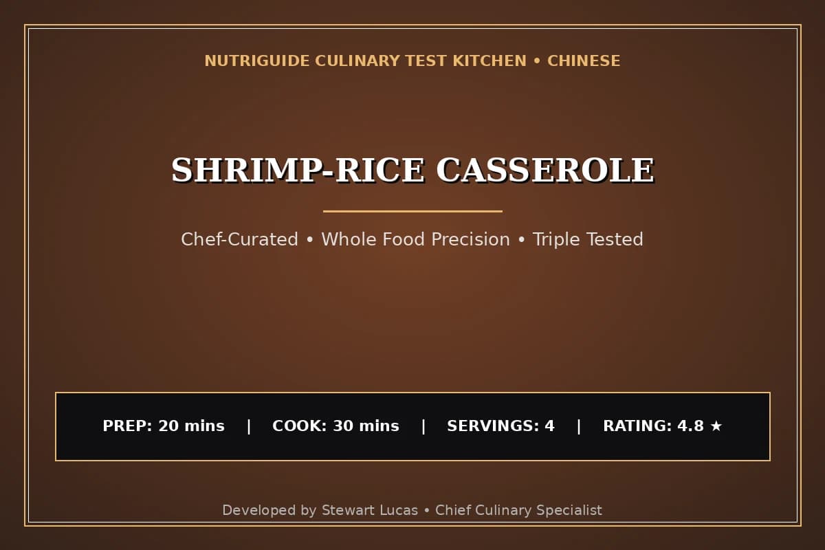 Shrimp-Rice Casserole