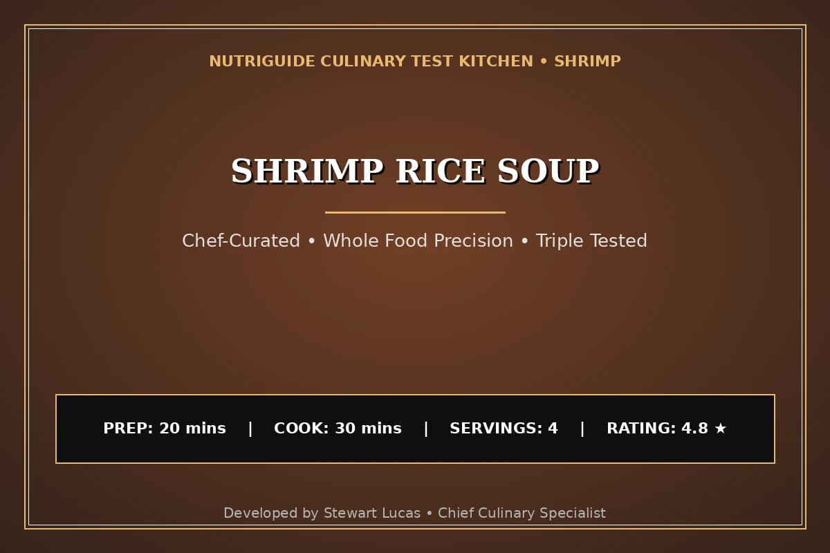 Shrimp Rice Soup