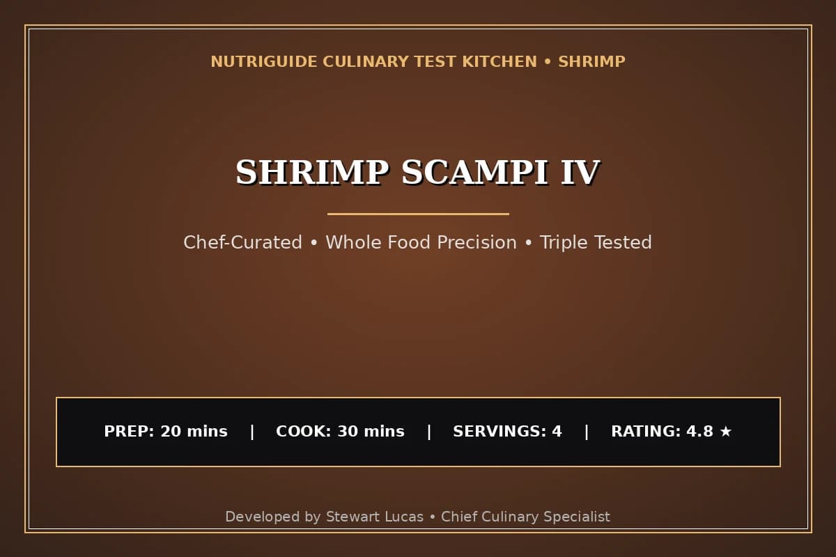 Shrimp Scampi Iv