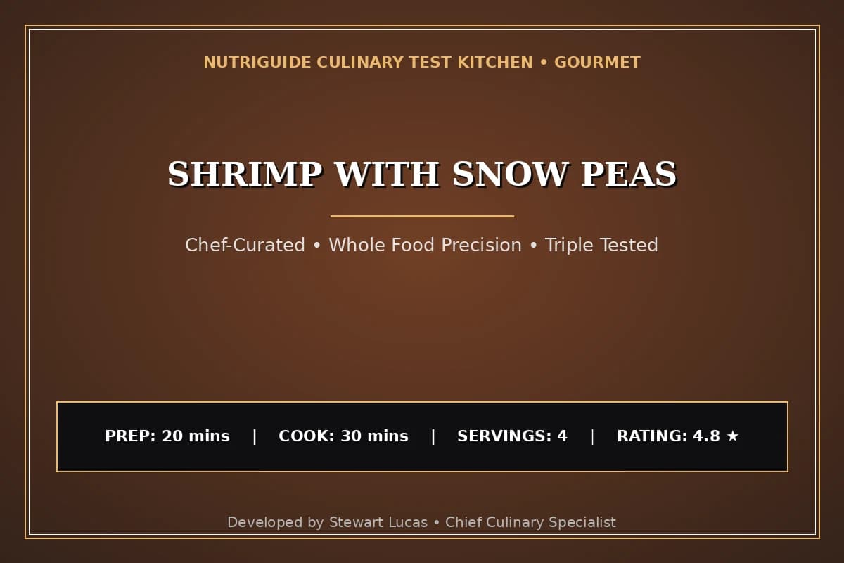Shrimp With Snow Peas