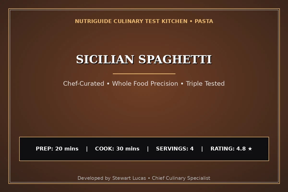 Sicilian Spaghetti
