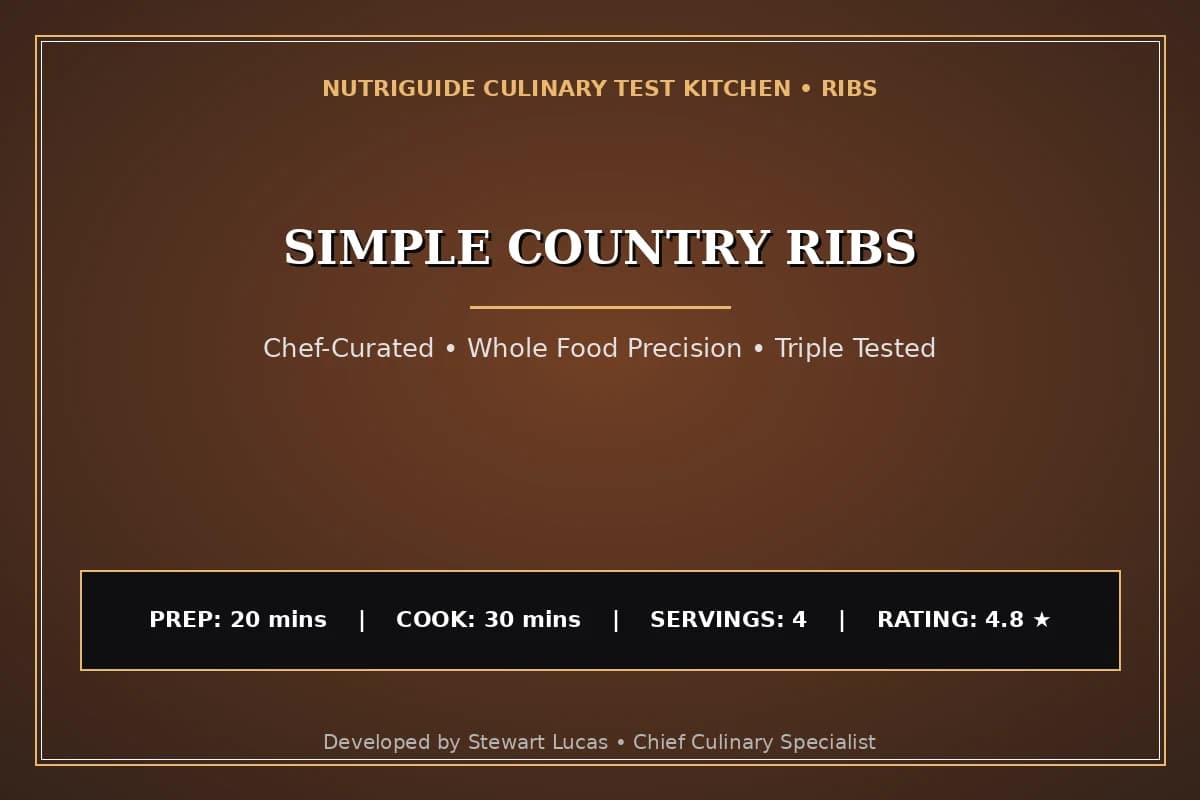 Simple Country Ribs