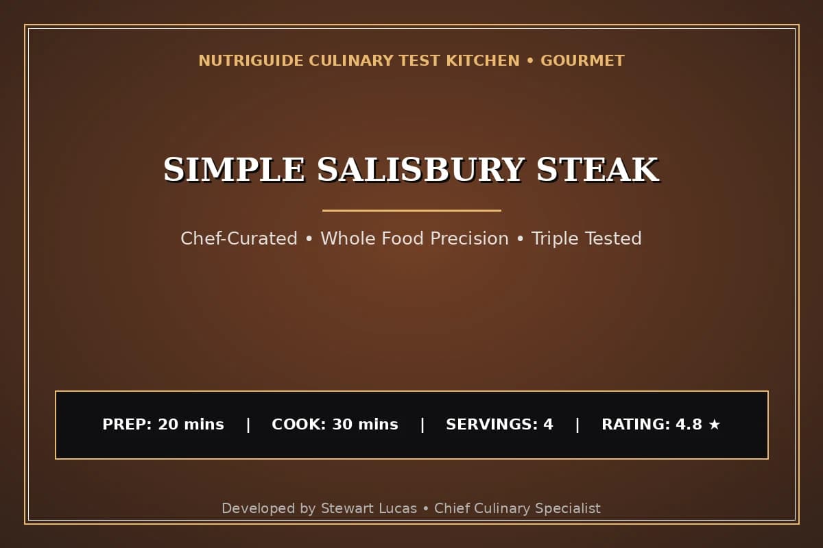 Simple Salisbury Steak