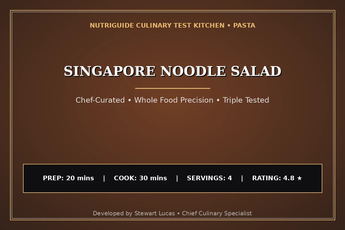 Singapore Noodle Salad