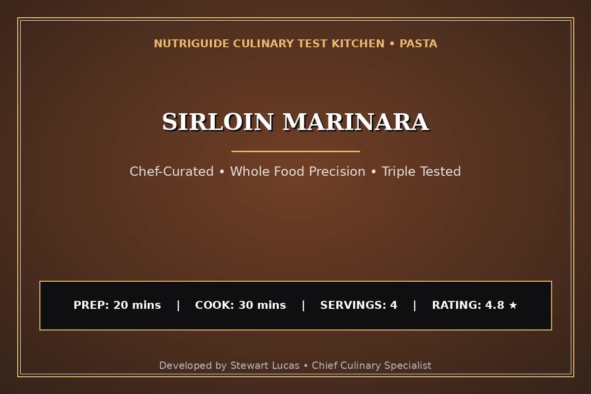 Sirloin Marinara