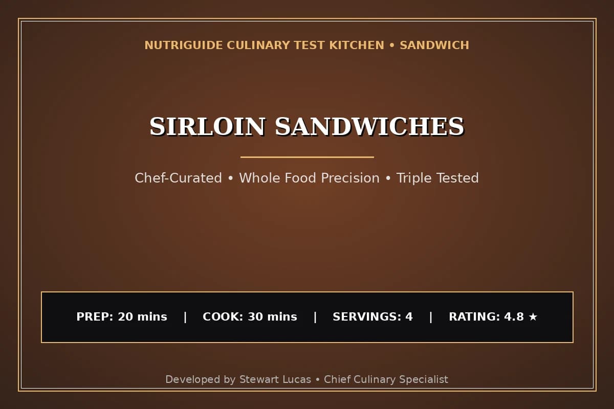 Sirloin Sandwiches