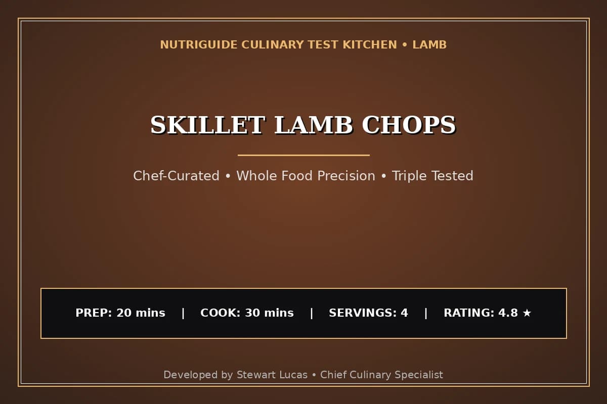 Skillet Lamb Chops