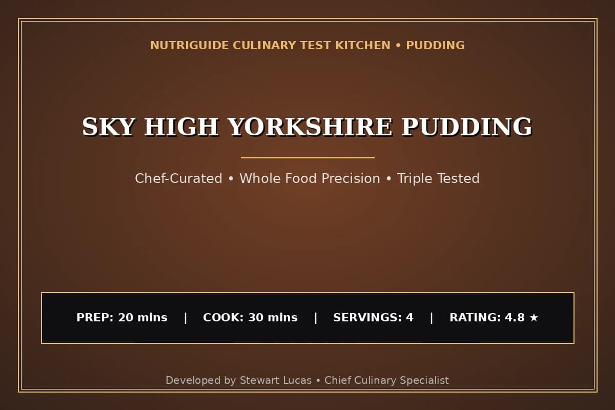 Sky High Yorkshire Pudding