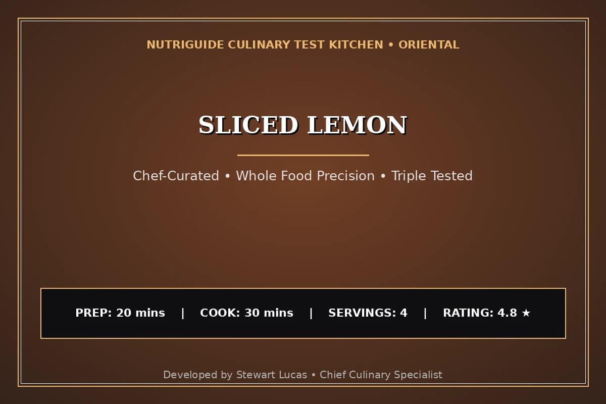 Sliced Lemon