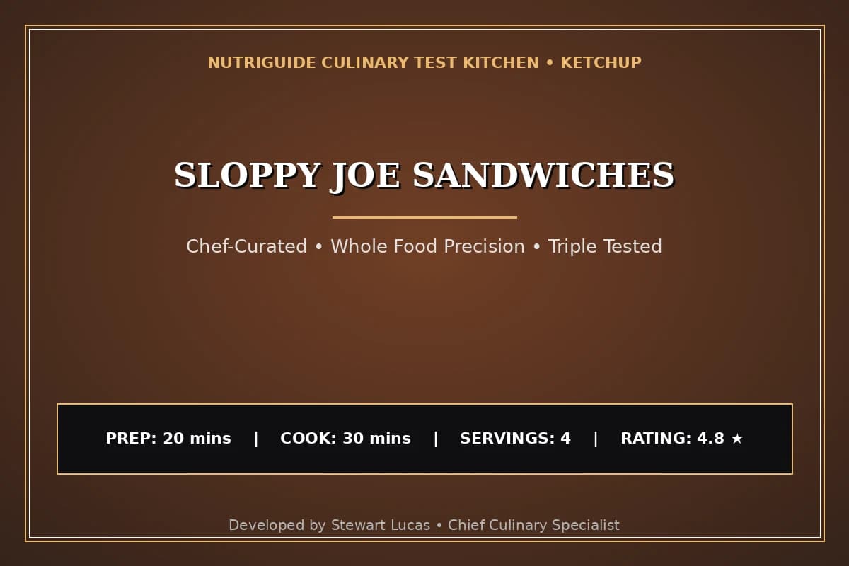 Sloppy Joe Sandwiches