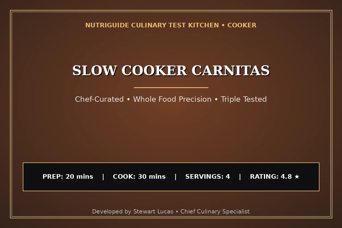 Slow Cooker Carnitas