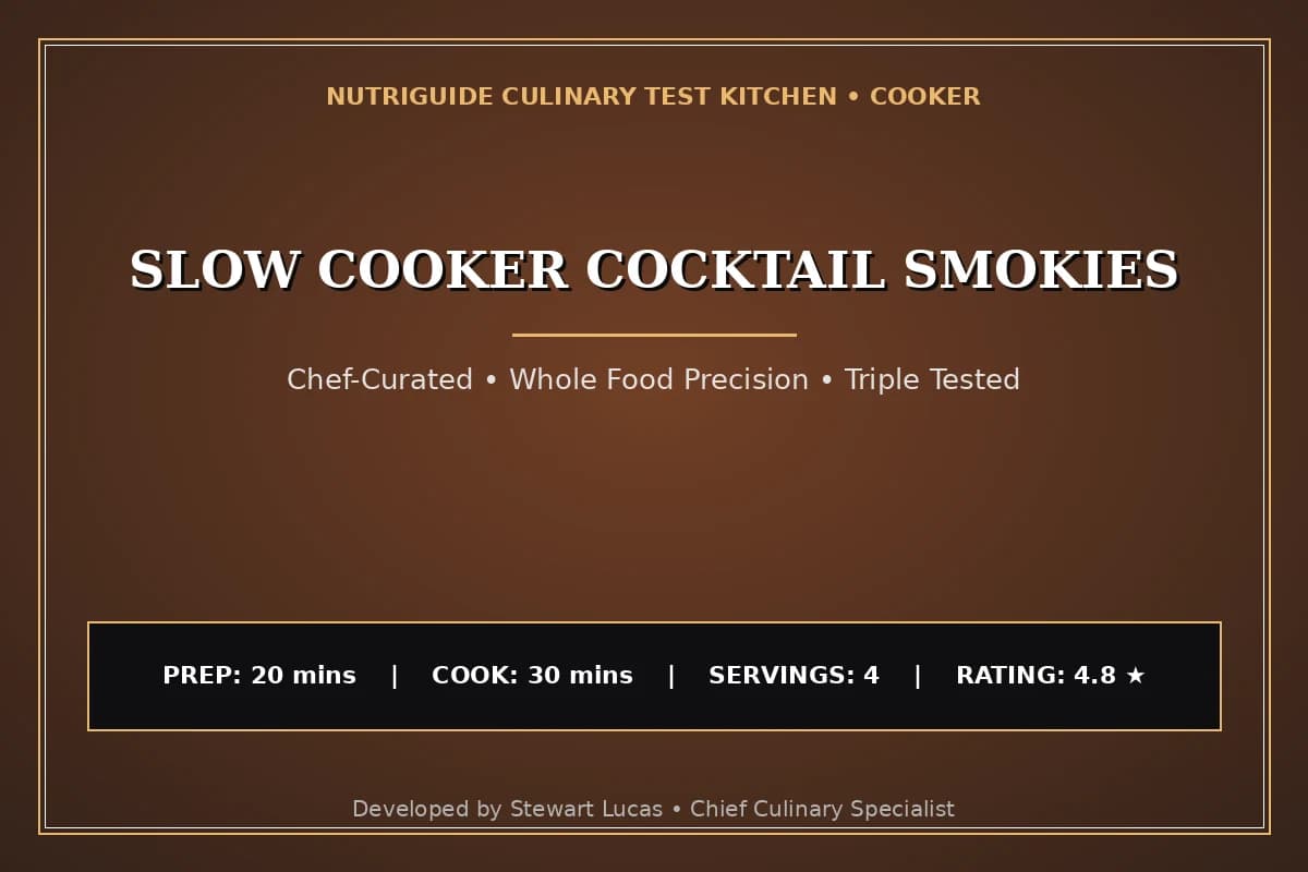 Slow Cooker Cocktail Smokies