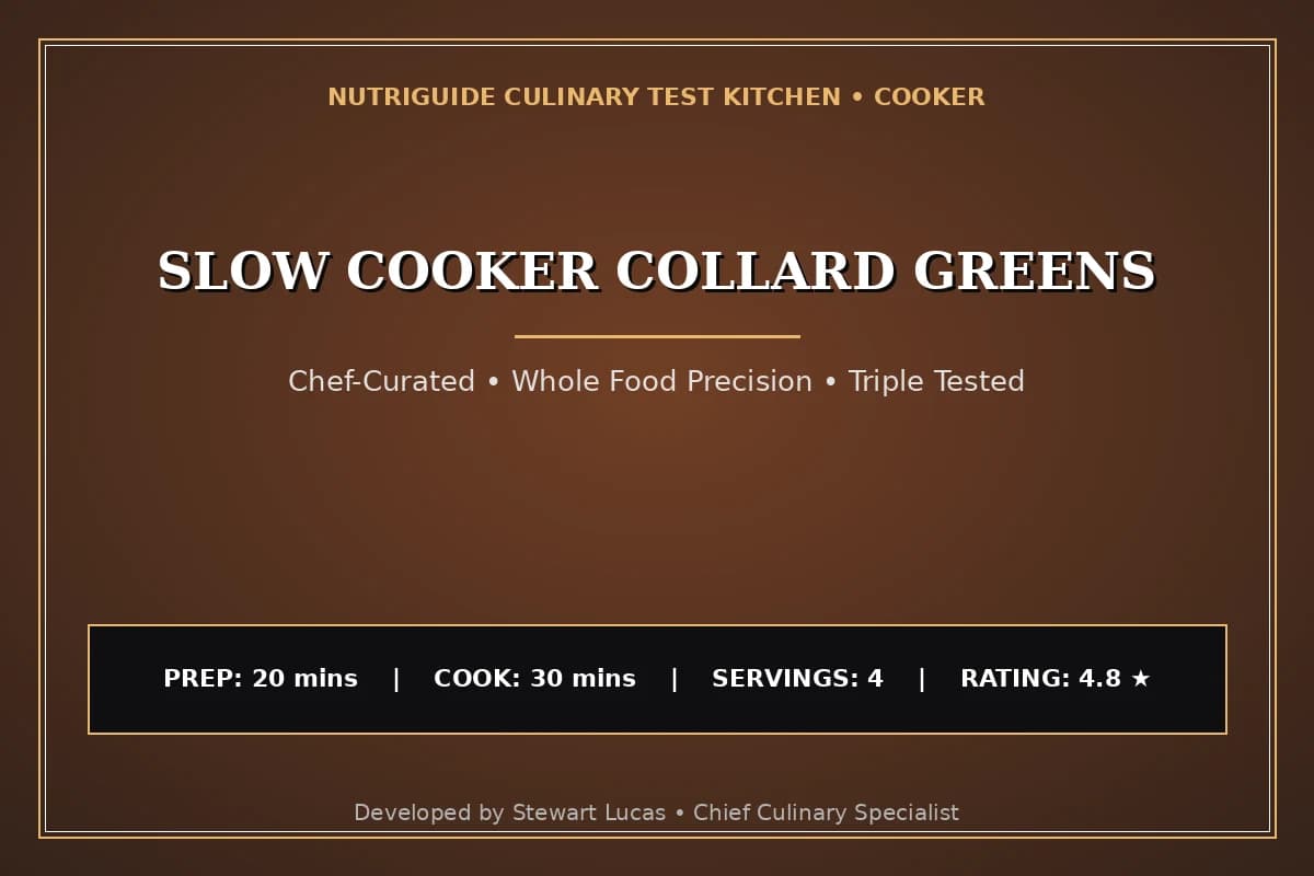 Slow Cooker Collard Greens