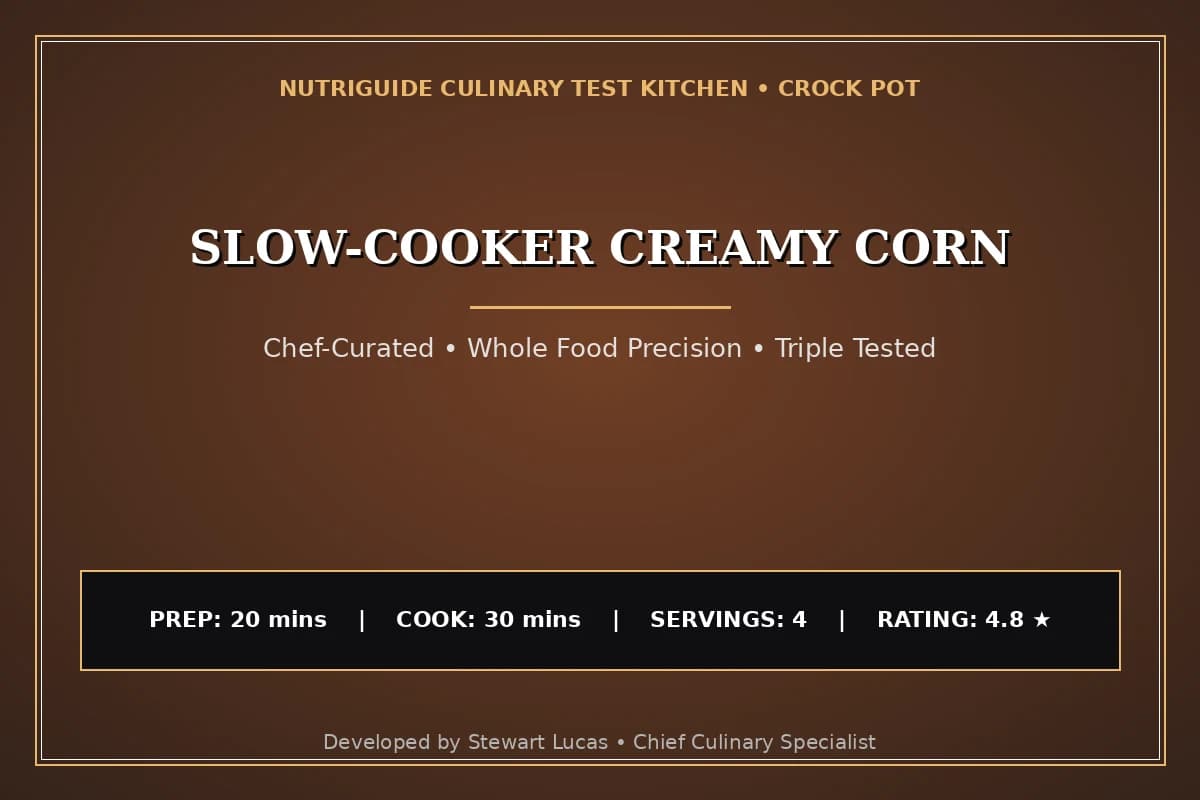 Slow-Cooker Creamy Corn