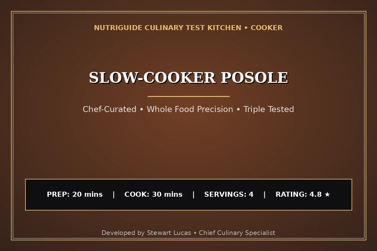 Slow-Cooker Posole