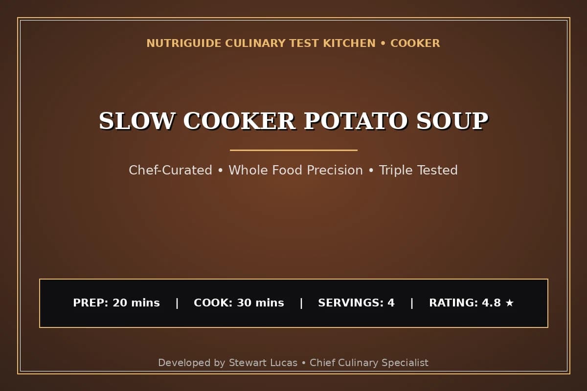 Slow Cooker Potato Soup