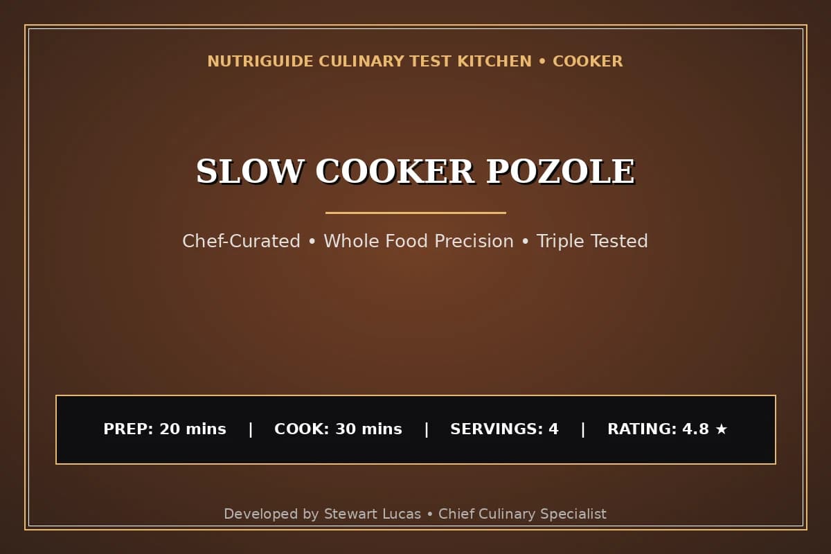 Slow Cooker Pozole