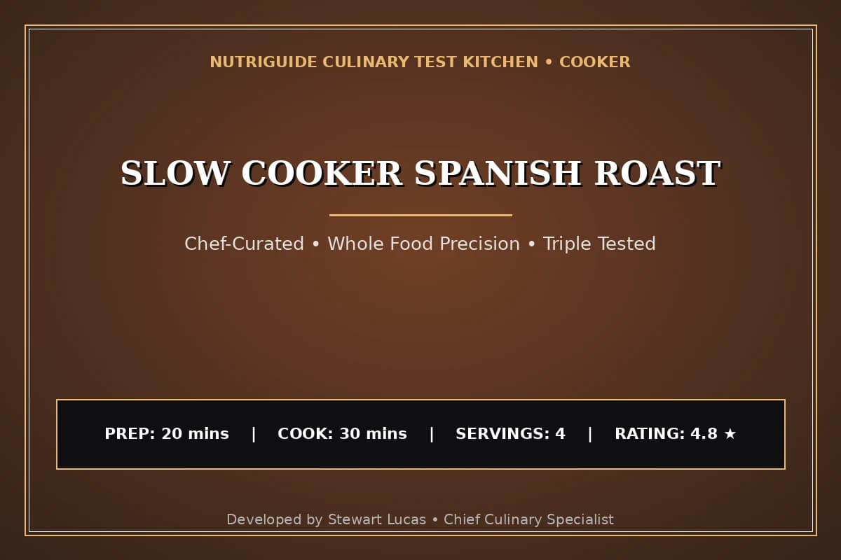 Slow Cooker Spanish Roast