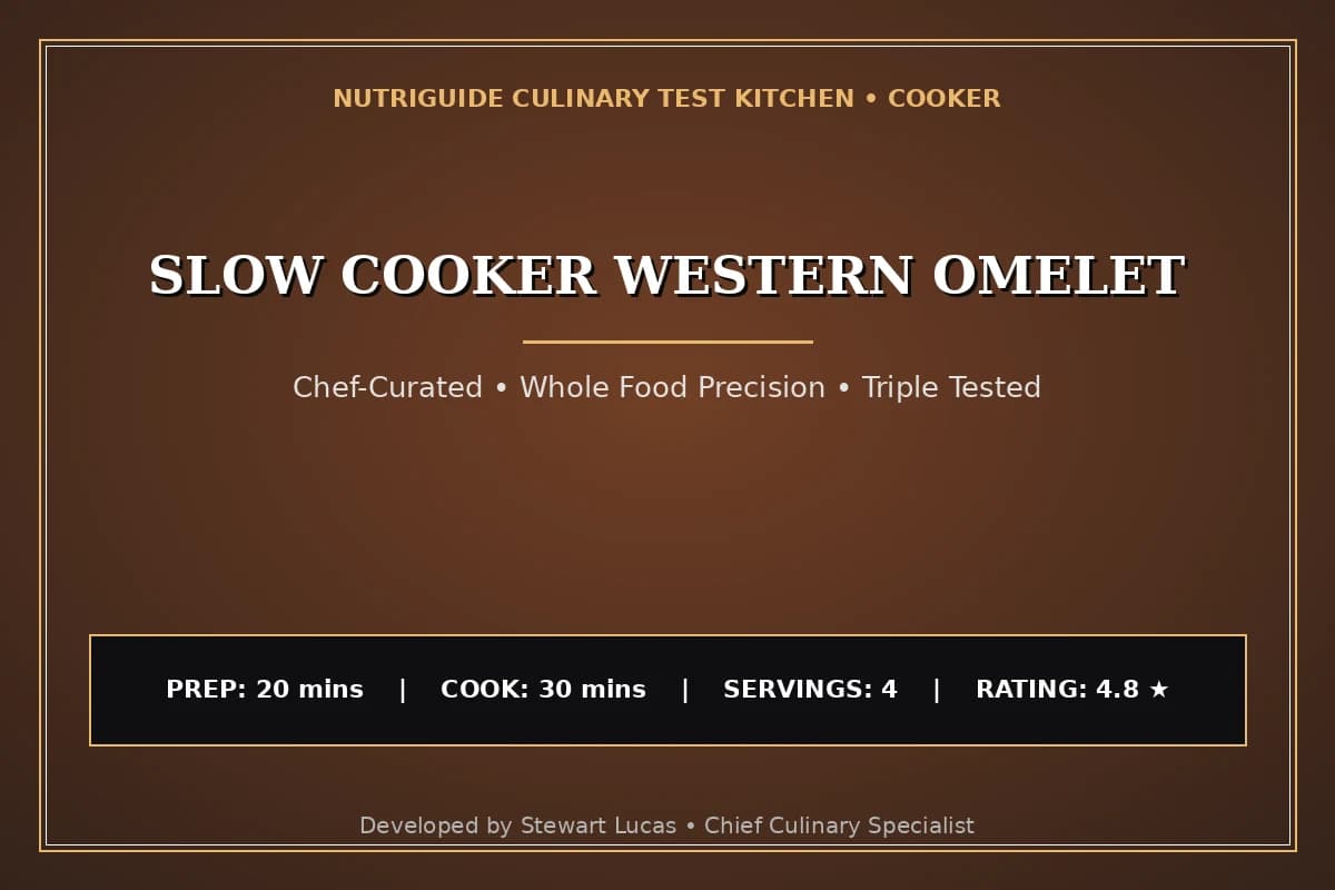 Slow Cooker Western Omelet