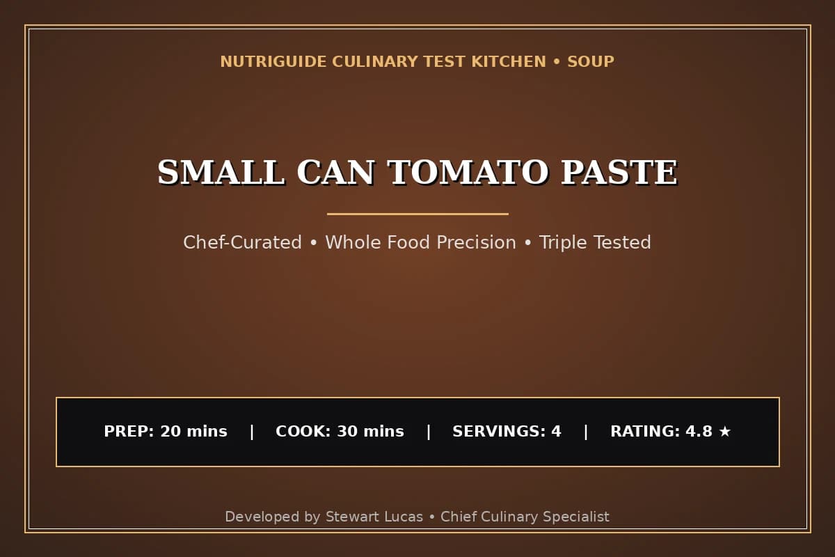 Small Can Tomato Paste