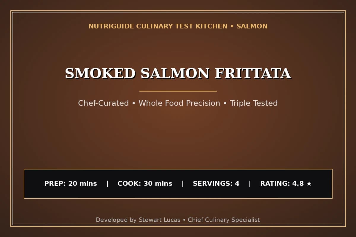 Smoked Salmon Frittata